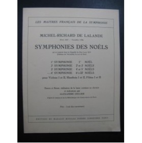 DE LALANDE Michel Richard 4e Sinfonie des Noëls Orchestre