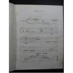 LEDUC Alphonse Rêverie au Bal Piano XIXe siècle