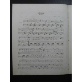 MASINI F. Le Calme Chant Piano ca1830