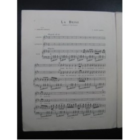 SAINT-SAËNS Camille La Brise Mélodie Persane Chant Piano 1892