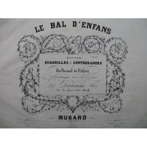 MUSARD Le Bal D'Enfans Piano ca1840