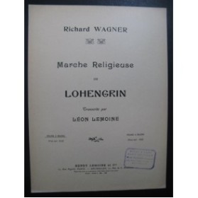 WAGNER Richard Lohengrin Piano