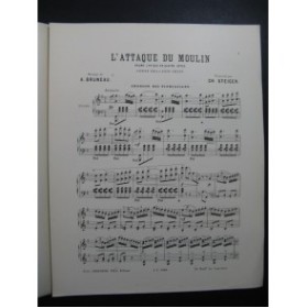STEIGER Charles l'Attaque du Moulin Piano