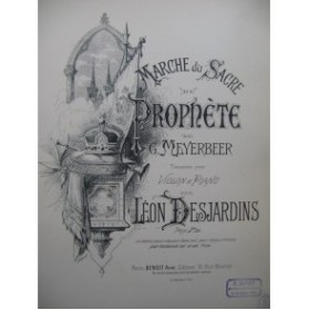 MEYERBEER G. Marche du Sacre du Prophète Violon Piano XIXe