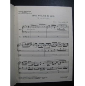 BRAHMS Johannes Choralvorspiele Heft 1 Orgel Orgue