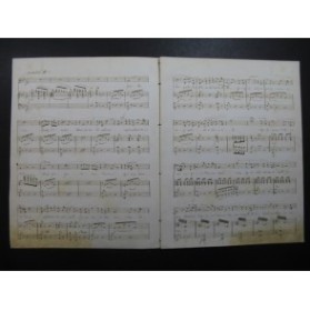 BORDÈSE Luigi Jalousie d'Orosmane Manuscrit Chant Piano XIXe