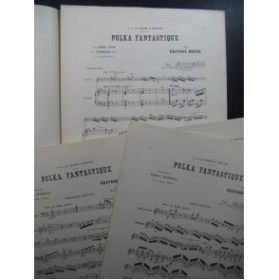 ROCHE Gustave Polka Fantastique Piano Violon Violoncelle 1886