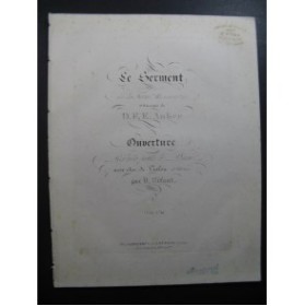 AUBER D. F. E. Le Serment Piano XIXe siècle