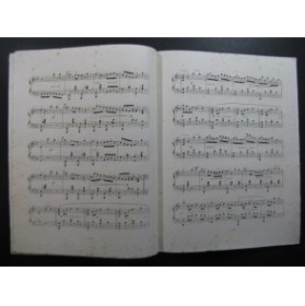 BACHMANN Georges Chanson du Bon Vieux Temps Piano XIXe siècle