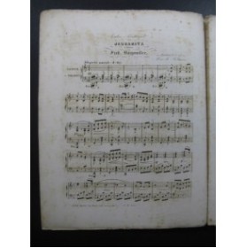 BURGMÜLLER Fredéric Jaguarita Piano XIXe siècle