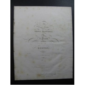 BERTINI Henri Leçons Mélodiques Piano ca1835