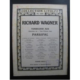 WAGNER Richard Parsifal Gebet des Amfortas Piano