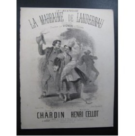 CELLOT Henri La Marraine de Landernau Chant Piano XIXe