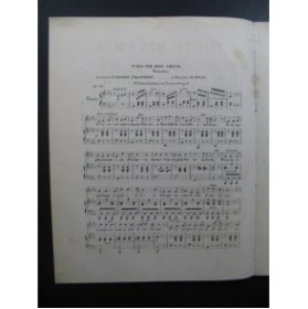 HENRION Paul Tais-toi mon Coeur Chant Piano ca1850