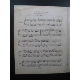 FESSY Alexandre La Polka de Baden Baden Piano XIXe siècle