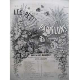 MAITHUAT L. Les Petits Papillons No 7 La Petite Folle Piano XIXe siècle
