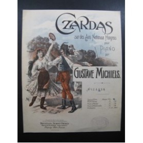 MICHIELS Gustave Czardas No 4 Piano