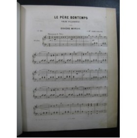MONIOT Eugène Le Père Bontemps Piano XIXe siècle