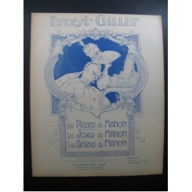 GILLET Ernest Les Pleurs de Manon Piano