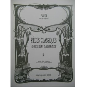 Pièces Classiques Volume 5 pour Flûte et Piano 1994