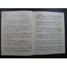 WAGNER Richard Vorspiel Des Dritten Aufzuges Prélude to Act III Piano