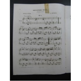 A. HEMPEL Souvenirs d Ems Piano ca1858