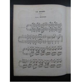 DESSAUX Louis Le Derby Piano XIXe siècle