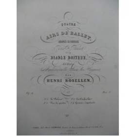 ROSELLEN Henri Le Diable Boiteux Piano ca1840