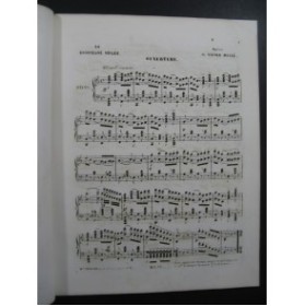 MASSE Victor La Chanteuse Voilée Ouverture Piano XIXe siècle