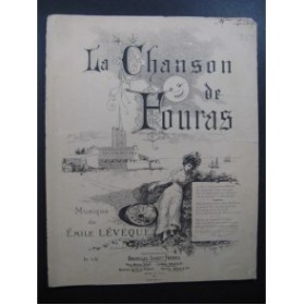 LÉVÊQUE Émile La Chanson de Fouras Chant Piano 1886