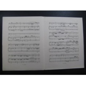 CAMPRA Chanson du Papillon Chant Piano 1935