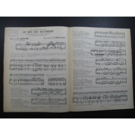 ROBILLARD Victor Le Bon Roi Dagobert Chant Piano XIXe