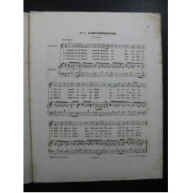 ZANDER D. 5 Lieder op 1 Chant Piano ca1855