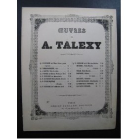 TALEXY Adrien Musidora Piano XIXe siècle
