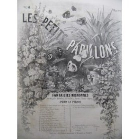 CARON G. W. Les Petits Papillons No 11 Giroflé Girofla Piano XIXe siècle