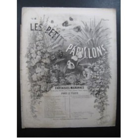 CARON G. W. Les Petits Papillons No 11 Giroflé Girofla Piano XIXe siècle