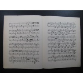 ASCHER Joseph Fanfare Militaire Piano XIXe siècle