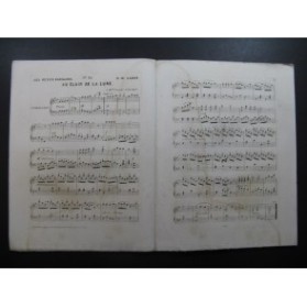CARON G. W Les Petits Papillons No 14 Au Clair de la Lune Piano XIXe siècle