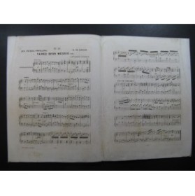 CARON G. W. Les Petits Papillons No 17 Venez Divin Messie Piano XIXe siècle