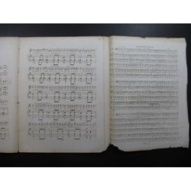 LHUILLIER Edmond La Dernière Marquise Piano Chant ca1850