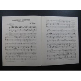 POURNY Charles Coquette et Gourmande Piano Chant XIXe siècle