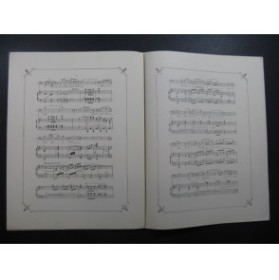 COTTIER R. Simone No 9 Air de Grimaldi Chant Piano 1882