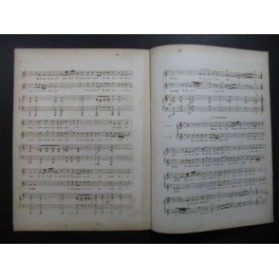 BERTON F. Fils L'Abandon Chant Piano ou Harpe ca1830