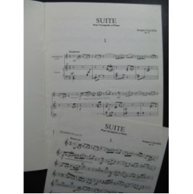 VALLIER Jacques Suite pour Trompette et Piano 1992