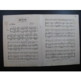 PAULUS Non et Oui Piano Chant XIXe siècle