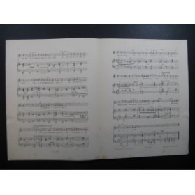 AUBERT Louis Odelette Piano Chant 1911