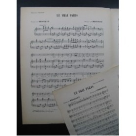 CHRISTINÉ Henri Le Vrai Paris Chant Piano 1911