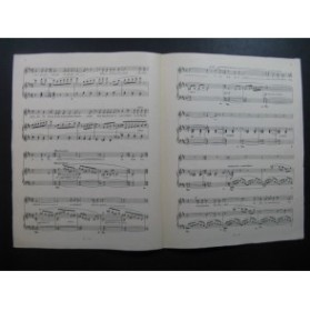 LETELLIER Edgar Un Soir Chant Piano 1925
