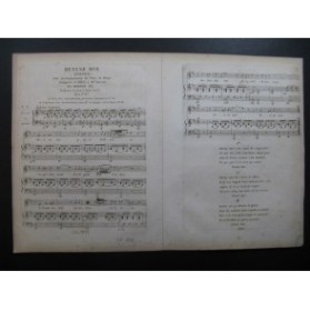 BERTON F. Fils Devine moi Chant Piano ou Harpe ca1830