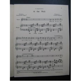HAGEMAN Richard At the Well Chant Piano 1919